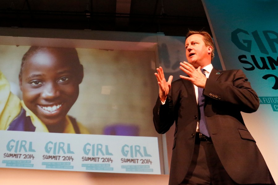 Prime Minister David Cameron speaks at Girl Summit 2014 (14713558401)