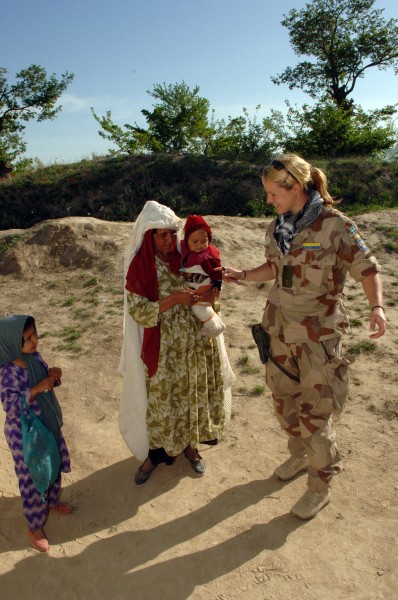 Swedish Military Observer Team Liaison Officer in Afghanistan 2006 (2)
