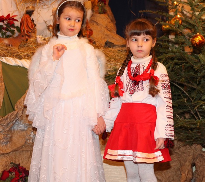 the nativity performance in a Catholic kindergarten, photo 12