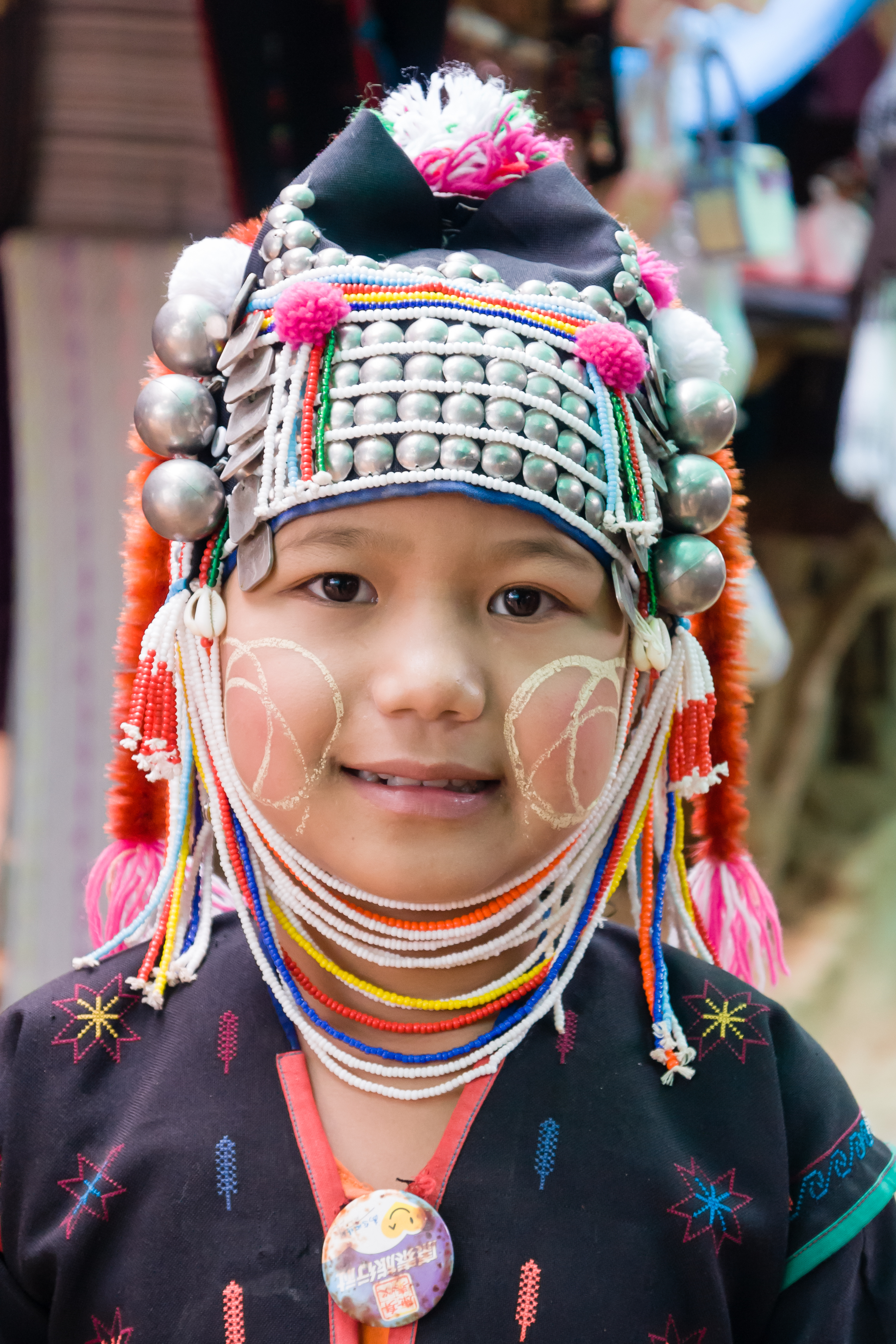 Tachileik Myanmar Kayan-People-Child-01