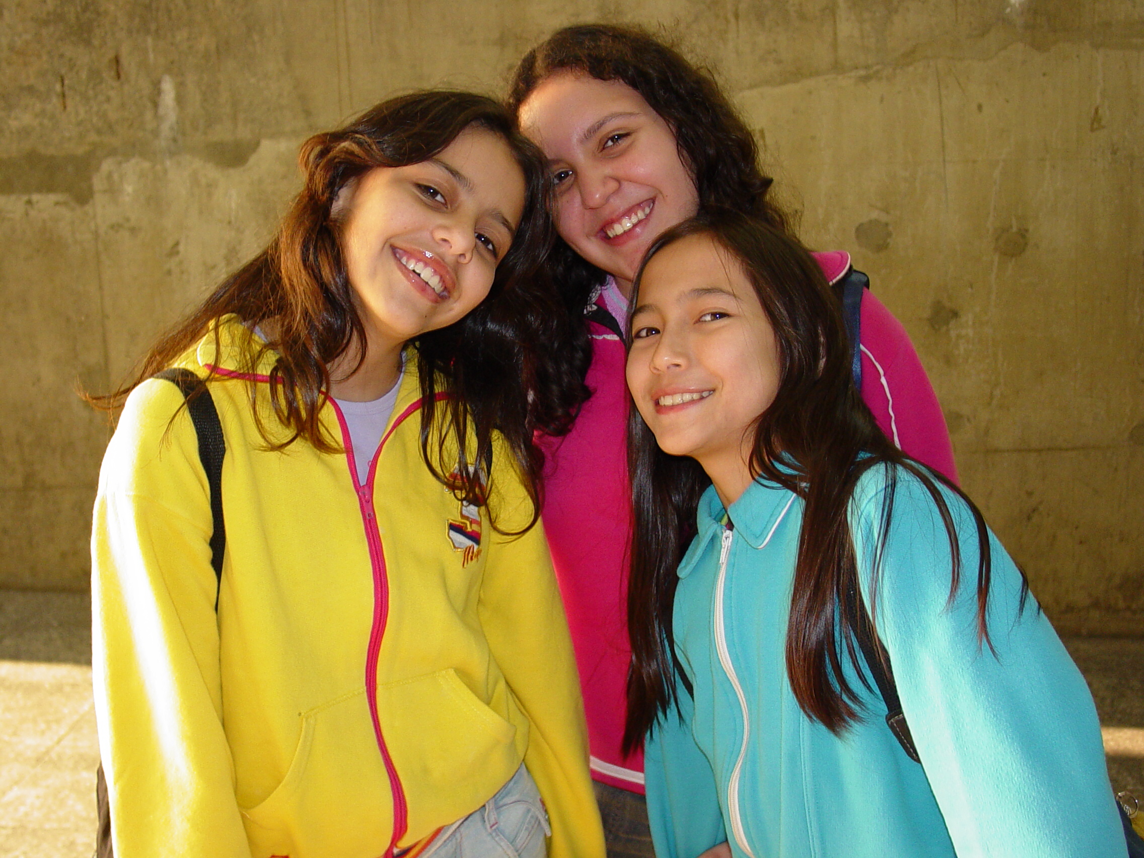 Young Girls in Sao Bento Metro Station - Sao Paulo - Brazil
