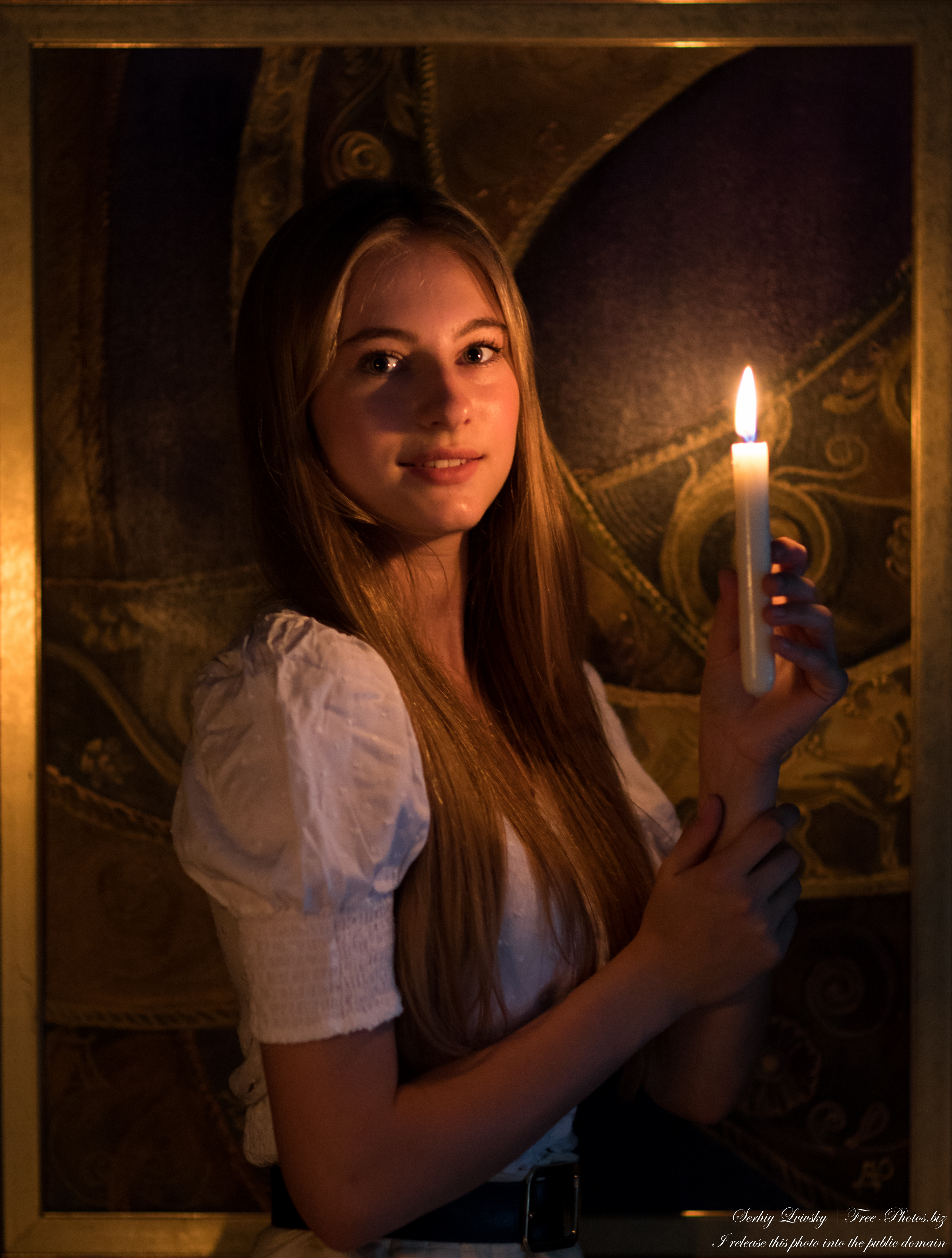 Alina - a 16-year-old natural blonde girl photographed in July 2023 by Serhiy Lvivsky, picture 1