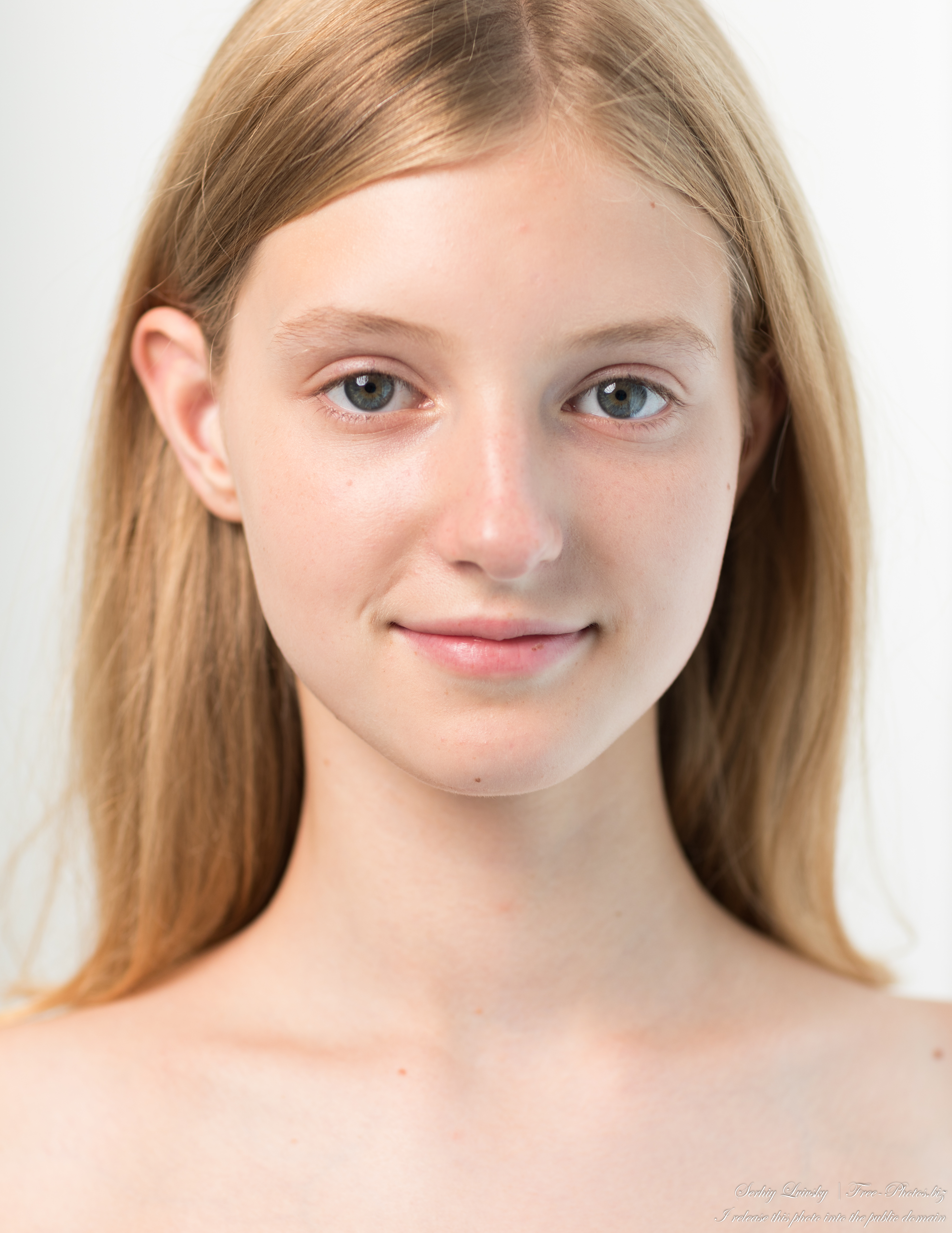 Martha - a 13-year-old natural blonde creation of God photographed in August 2023 by Serhiy Lvivsky, picture 32