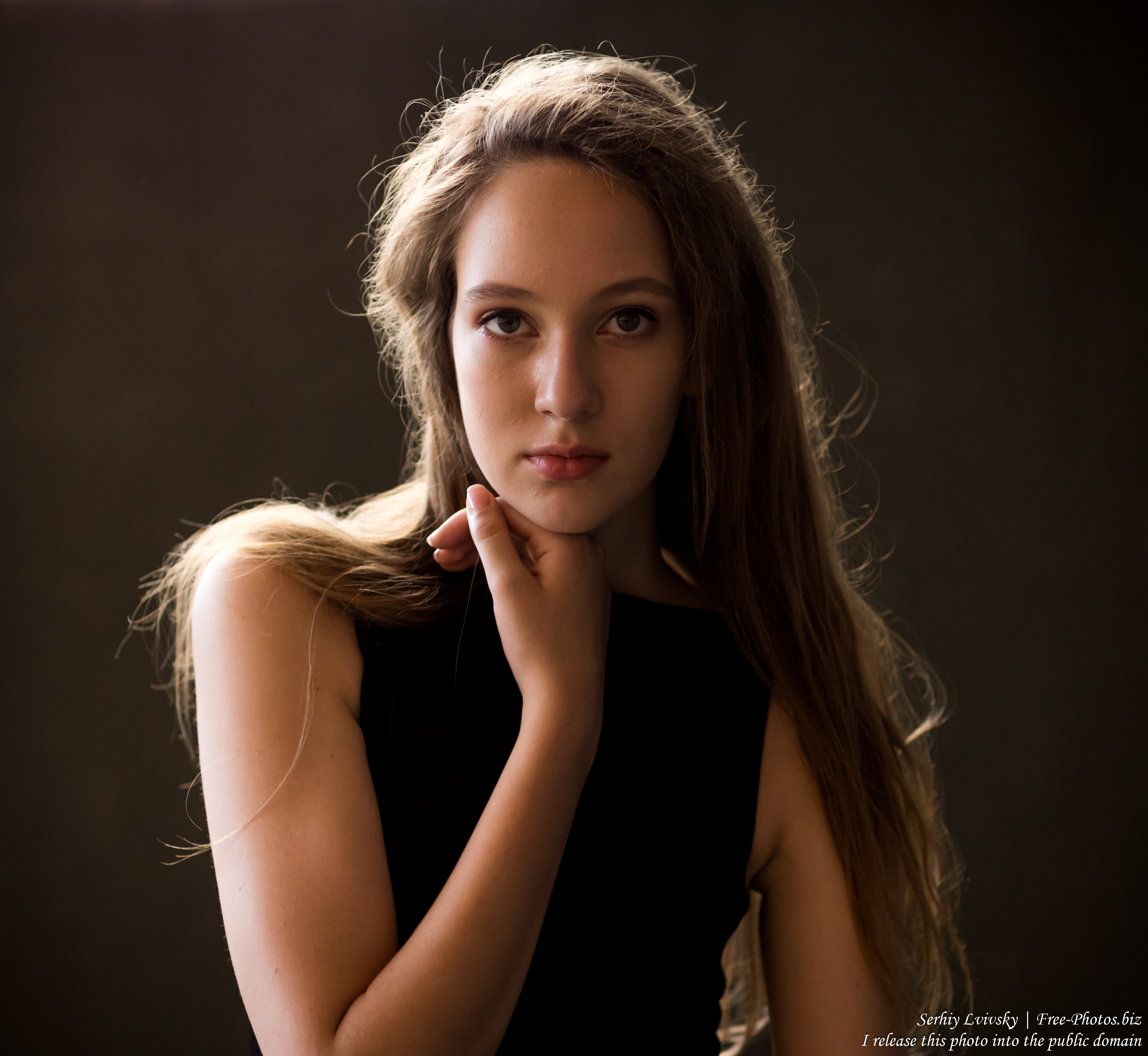 Nastia - a 16-year-old girl with natural fair hair photographed in June 2019 by Serhiy Lvivsky, picture 28