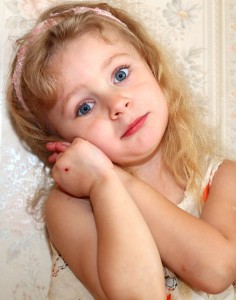 a beautiful child girl photographed in May 2013, picture 22