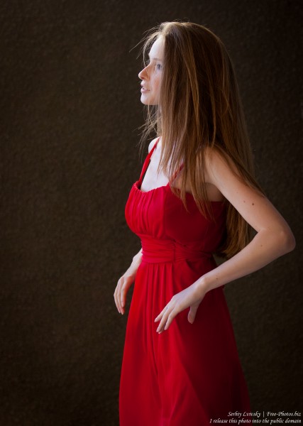 a 16-year-old girl wearing a dress, photographed in July 2015, picture 24