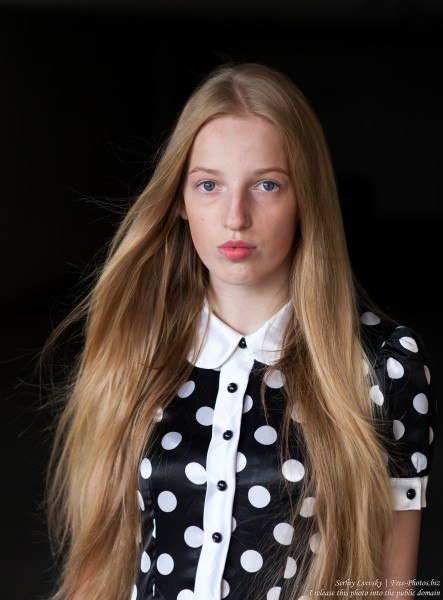 a 17-year-old Catholic natural blond girl photographed in September 2016 by Serhiy Lvivsky, picture 6