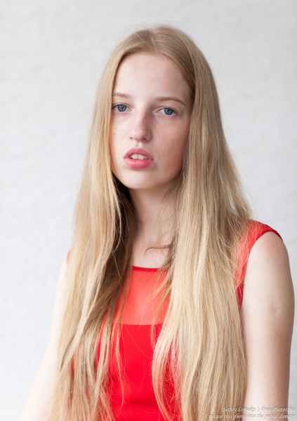 a 17-year-old Catholic natural blond girl photographed in September 2016 by Serhiy Lvivsky, picture 15