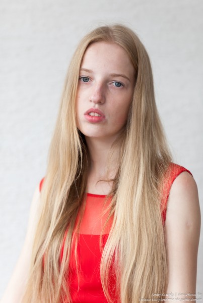 a 17-year-old Catholic natural blond girl photographed in September 2016 by Serhiy Lvivsky, picture 16