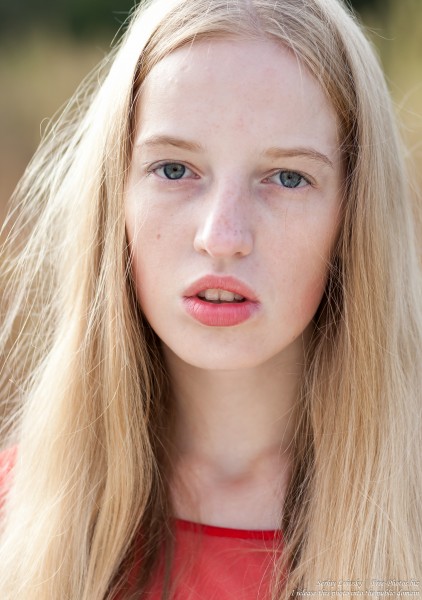 a 17-year-old Catholic natural blond girl photographed in September 2016 by Serhiy Lvivsky, picture 21