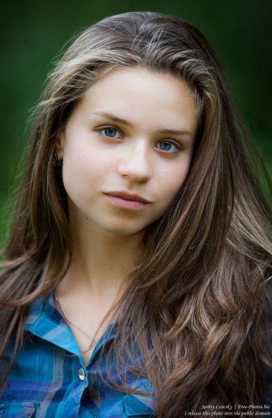 a pretty 13-year-old Catholic girl photographed in August 2015 by Serhiy Lvivsky, picture 7