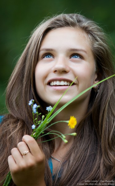 a pretty 13-year-old Catholic girl photographed in August 2015 by Serhiy Lvivsky, picture 9