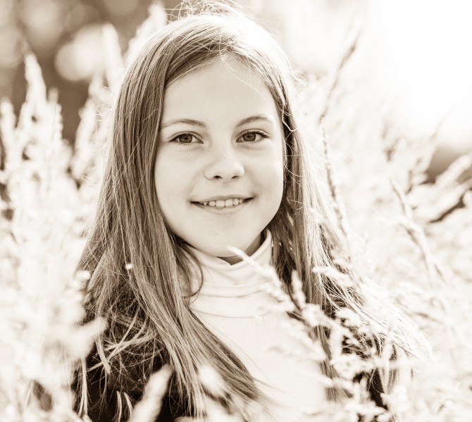 an amazingly beautiful young Catholic girl photographed in October 2014, picture 27, black and white