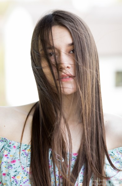 Christina - a cute 16-year-old brunette girl photographed in May 2023 by Serhiy Lvivsky, picture 4