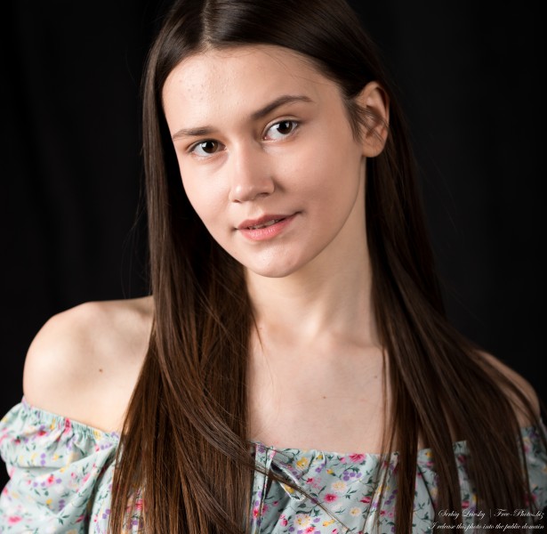 Christina - a cute 16-year-old brunette girl photographed in May 2023 by Serhiy Lvivsky, picture 6