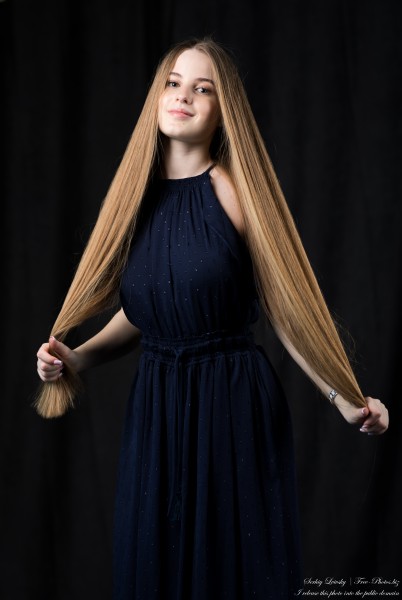 Diana - a 20-year-old girl with natural blonde long hair photographed in May 2023 by Serhiy Lvivsky, picture 9