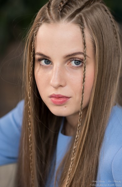 Diana - a 21-year-old girl with natural long fair hair photographed in September 2023 by Serhiy Lvivsky, picture 17