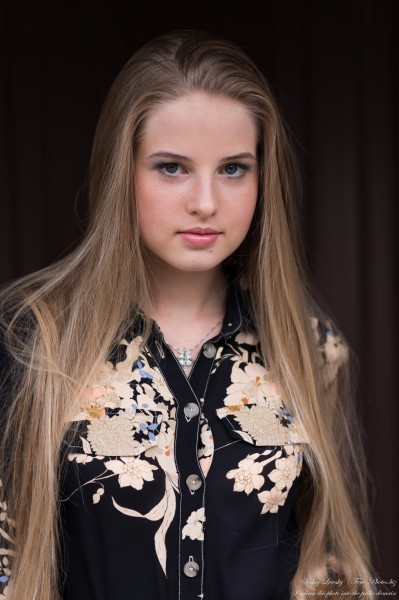 Diana - an 18-year-old natural blonde girl photographed in August 2020 by Serhiy Lvivsky, picture 42