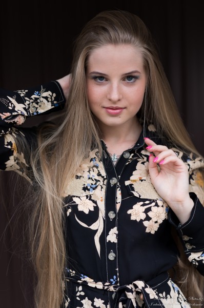 Diana - an 18-year-old natural blonde girl photographed in August 2020 by Serhiy Lvivsky, picture 43