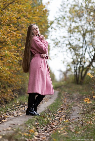 Diana  - an 18-year-old natural blonde girl photographed in October 2020 by Serhiy Lvivsky, picture 36