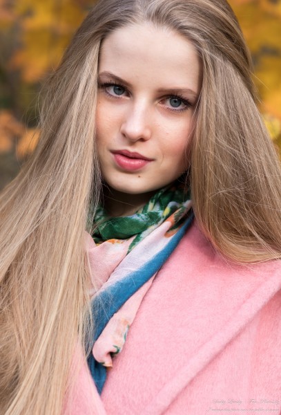 Diana  - an 18-year-old natural blonde girl photographed in October 2020 by Serhiy Lvivsky, picture 46