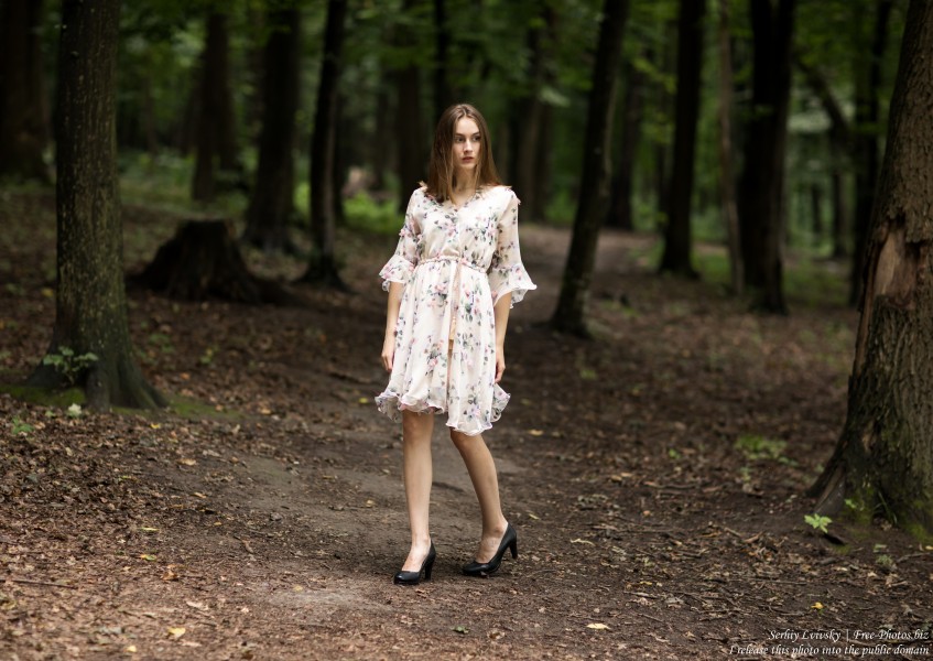Julia - a 15-year-old girl photographed in July 2019 by Serhiy Lvivsky, picture 25