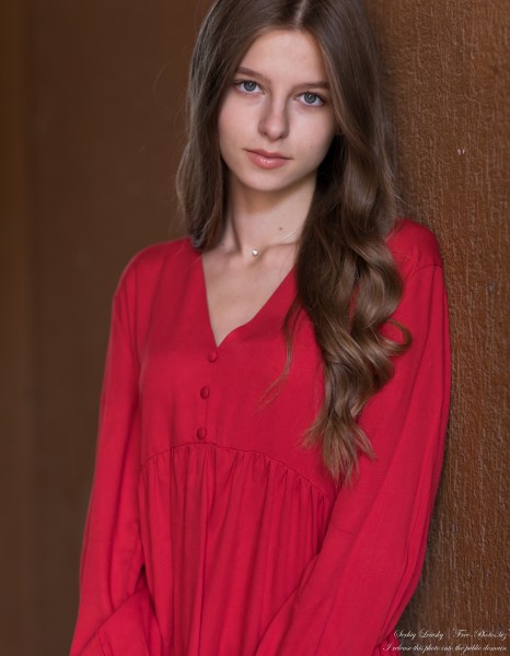Juliana - a 17-year-old fair-haired creation of God photographed by Serhiy Lvivsky in September 2020, picture 25