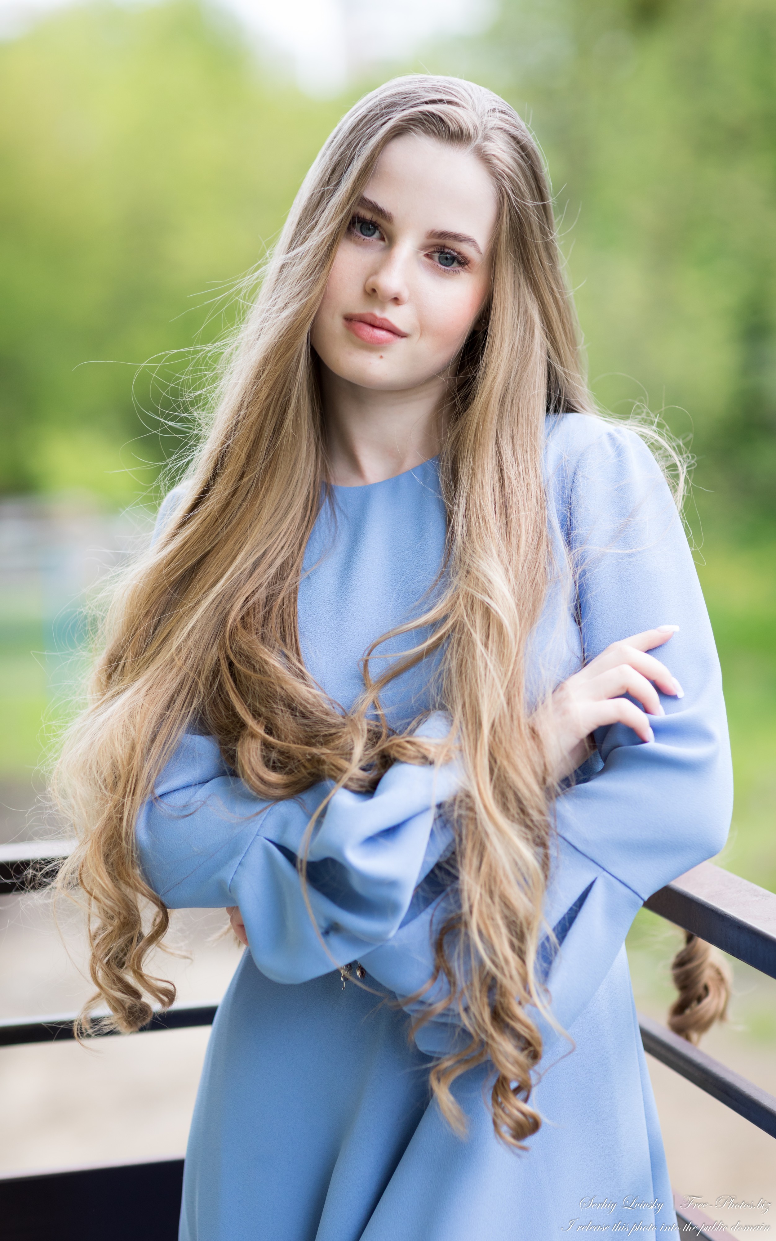 Diana - a 20-year-old girl with natural long fair hair photographed in May 2023 by Serhiy Lvivsky, picture 20