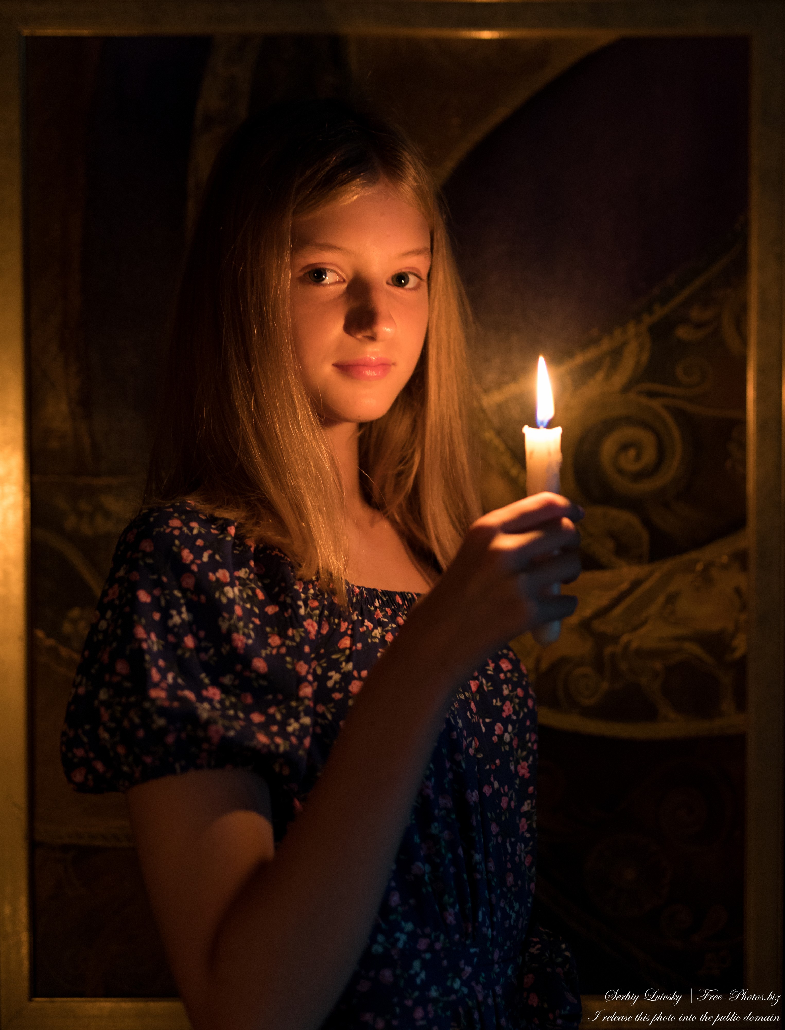 Martha - a 13-year-old natural blonde creation of God photographed in August 2023 by Serhiy Lvivsky, picture 2