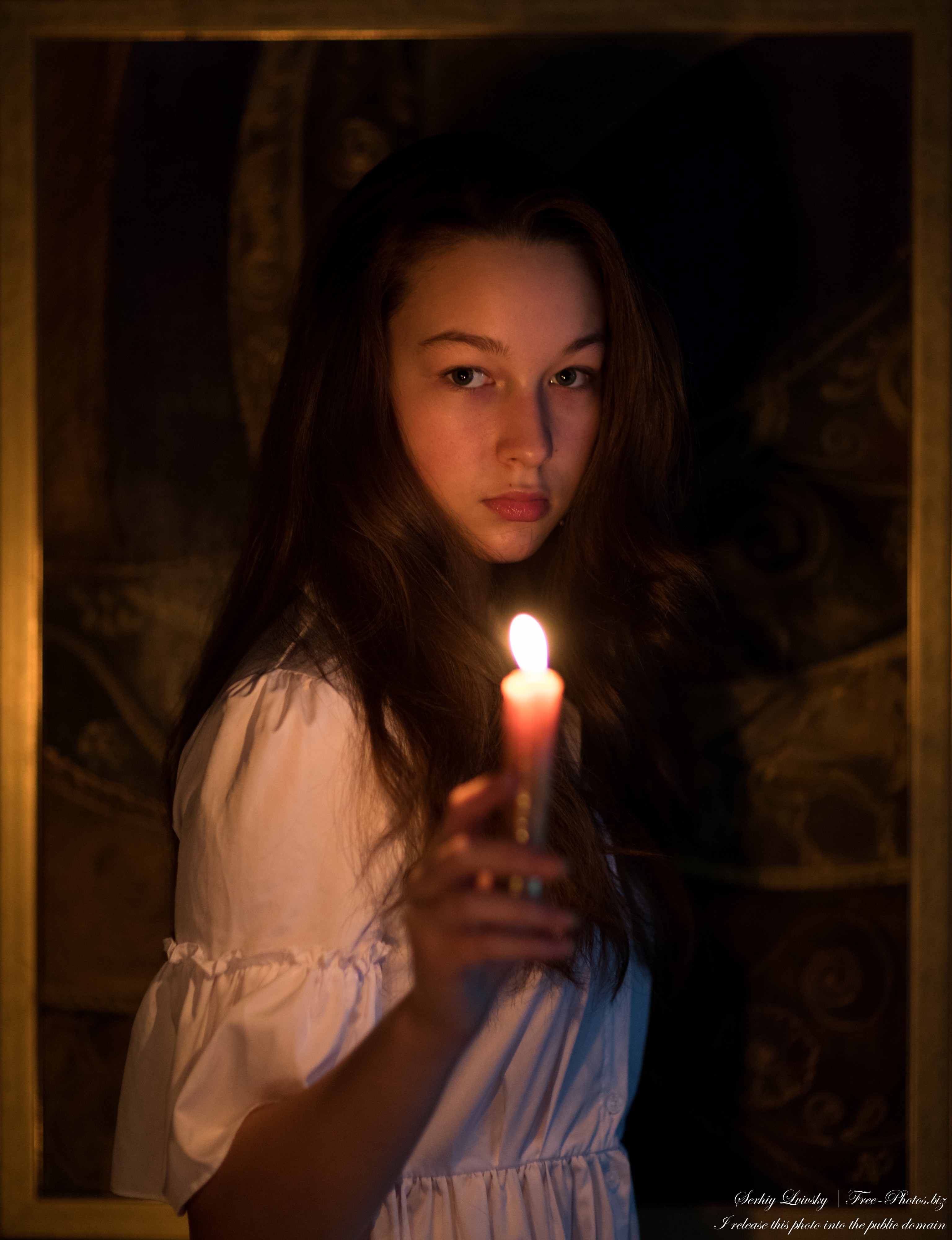 Michelle - a 14-year-old girl photographed in November 2023 by Serhiy Lvivsky, picture 1