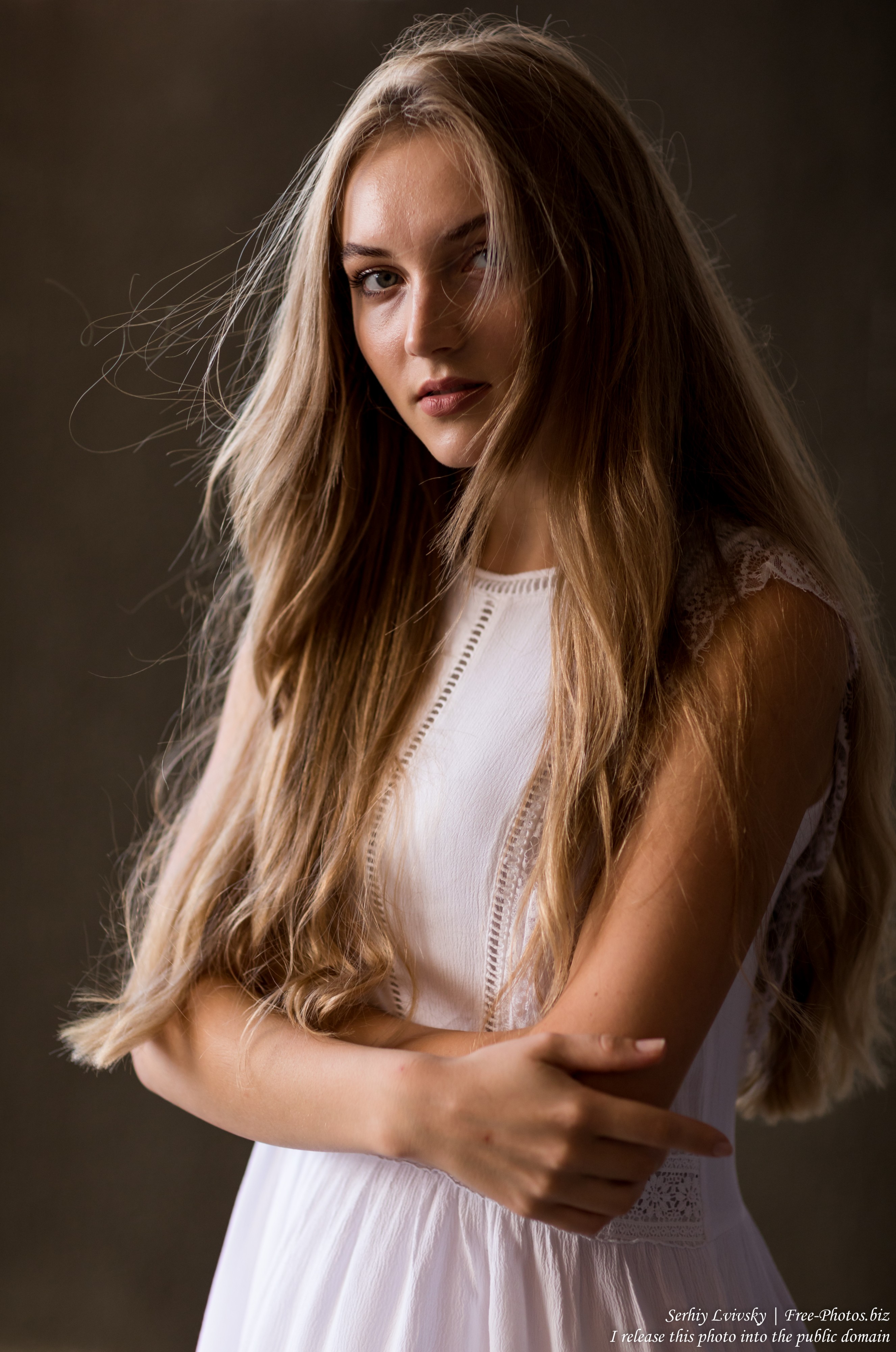 Yaryna - a 21-year-old natural blonde Catholic girl photographed in August 2019 by Serhiy Lvivsky, picture 17