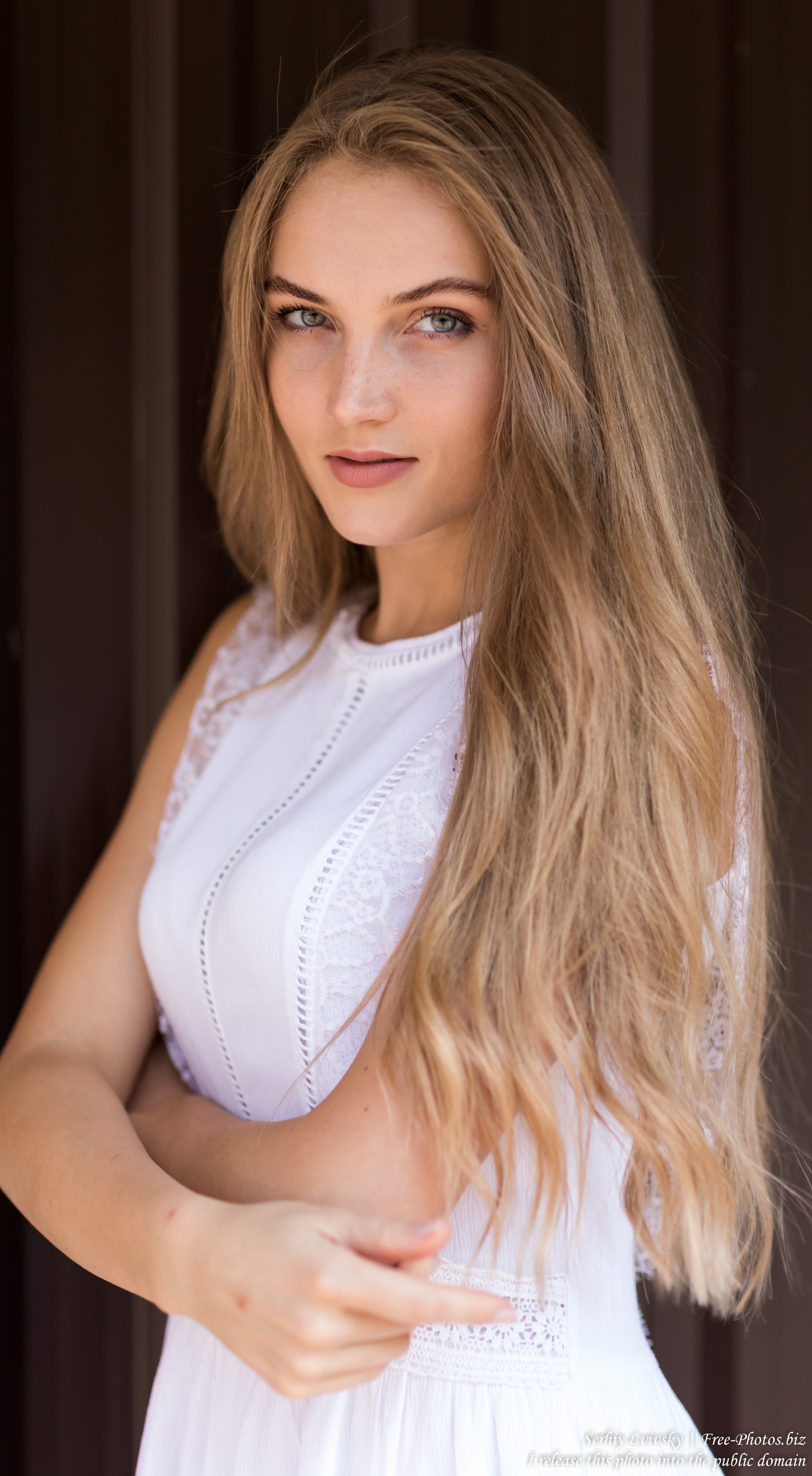 Yaryna - a 21-year-old natural blonde Catholic girl photographed in August 2019 by Serhiy Lvivsky, picture 27
