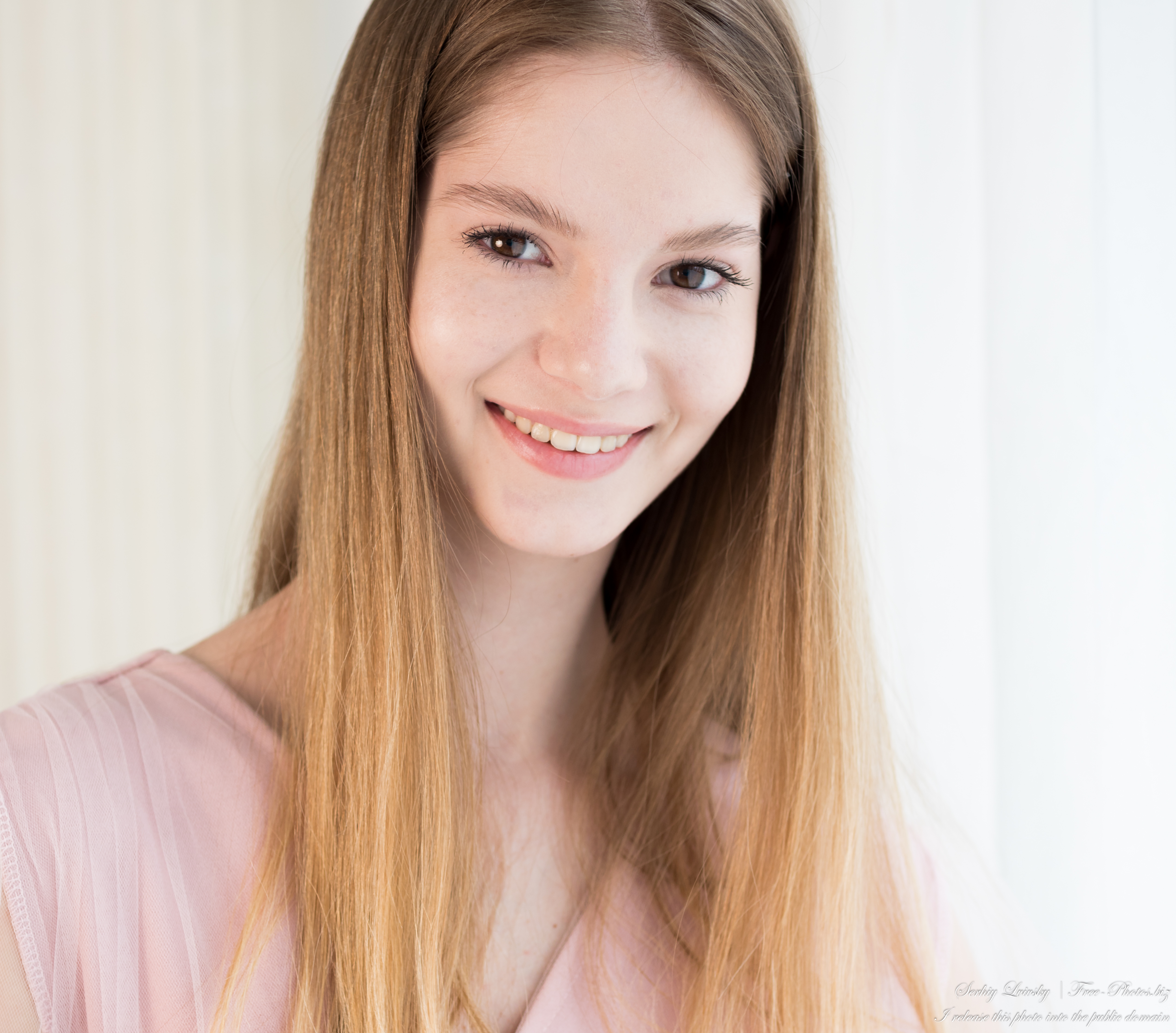Vika - an 18-year-old girl with natural fair hair photographed in March 2023 by Serhiy Lvivsky, picture 31