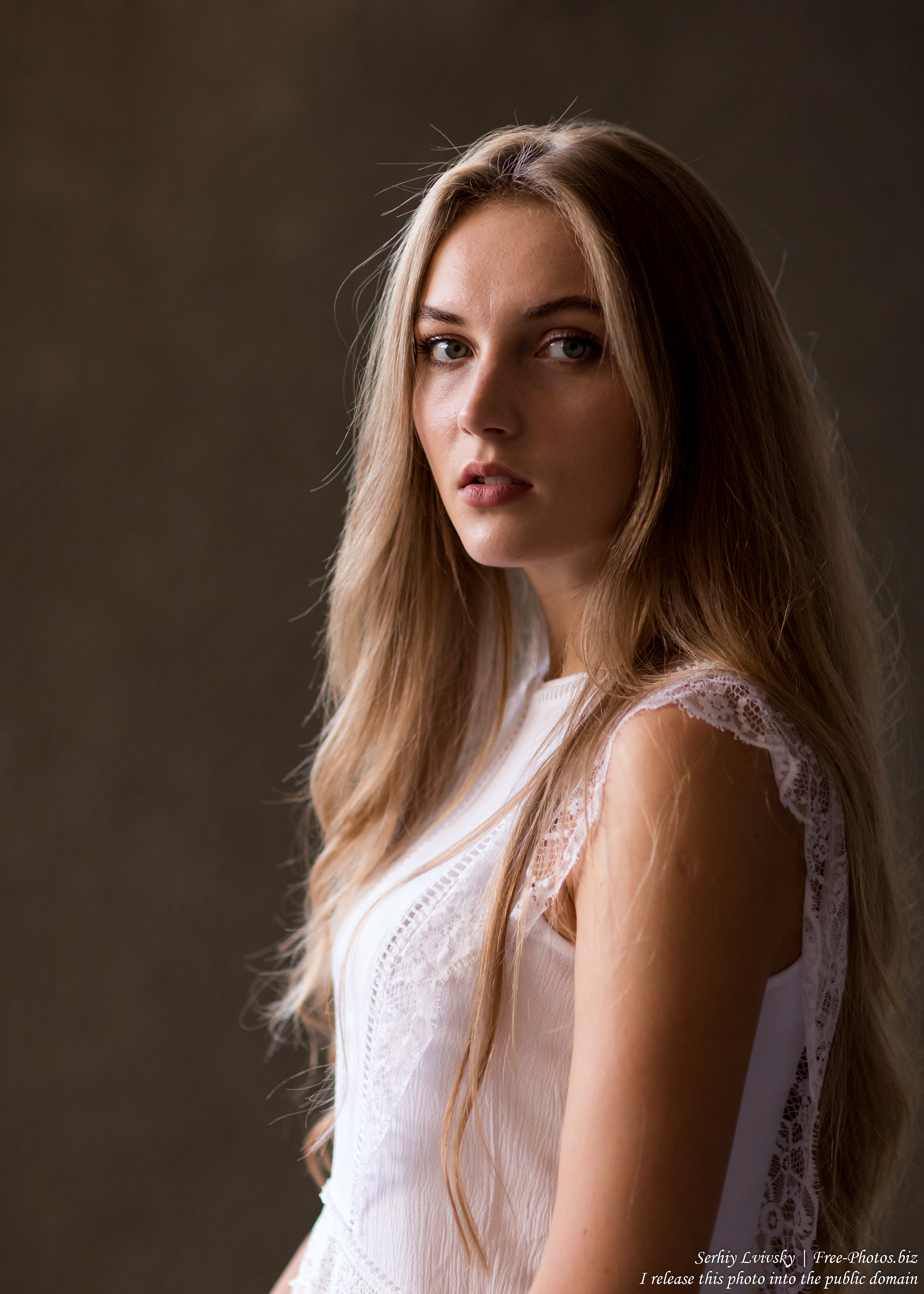 Yaryna - a 21-year-old natural blonde Catholic girl photographed in August 2019 by Serhiy Lvivsky, picture 11