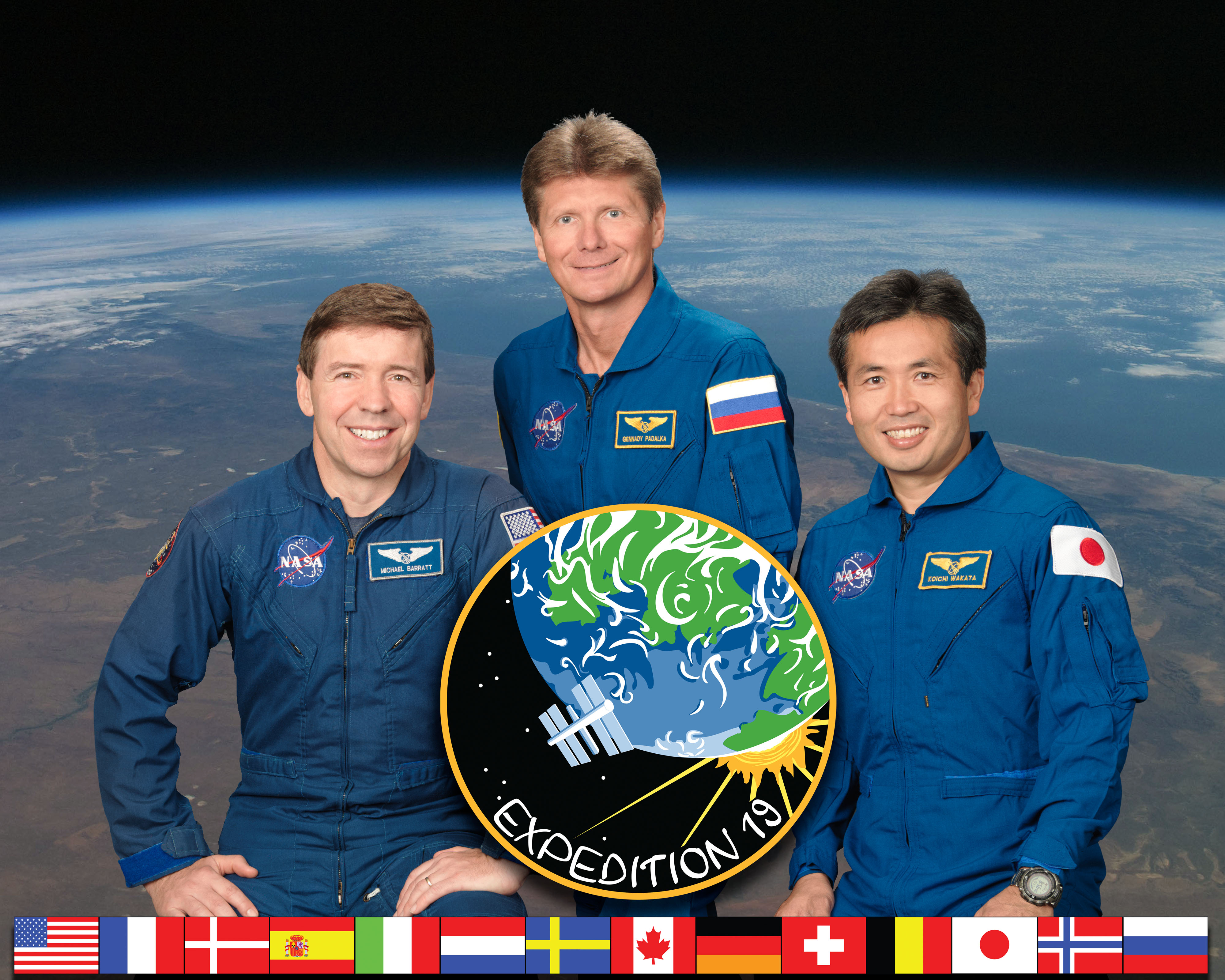 Expedition 19 crew portrait