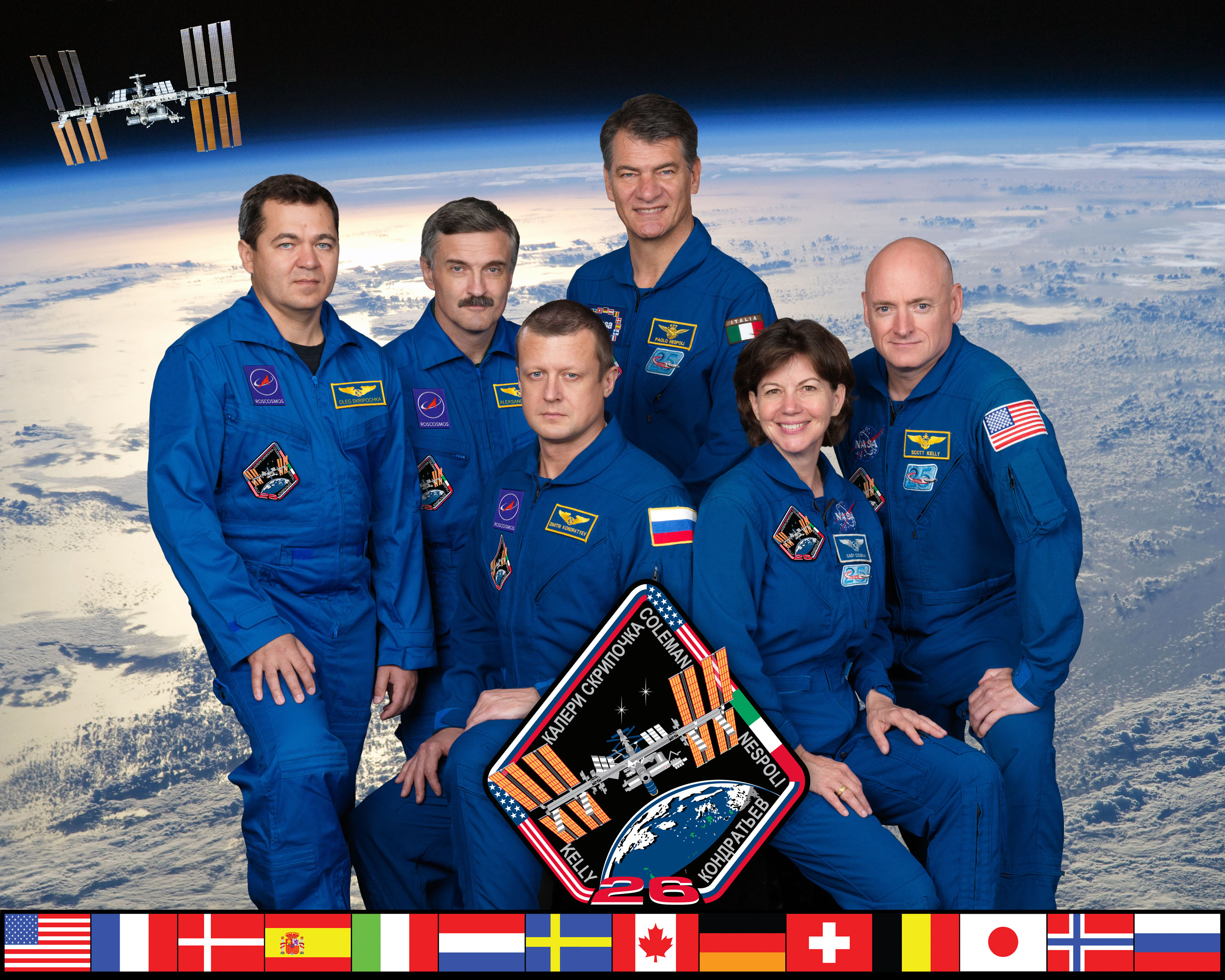 Expedition 26 crew portrait