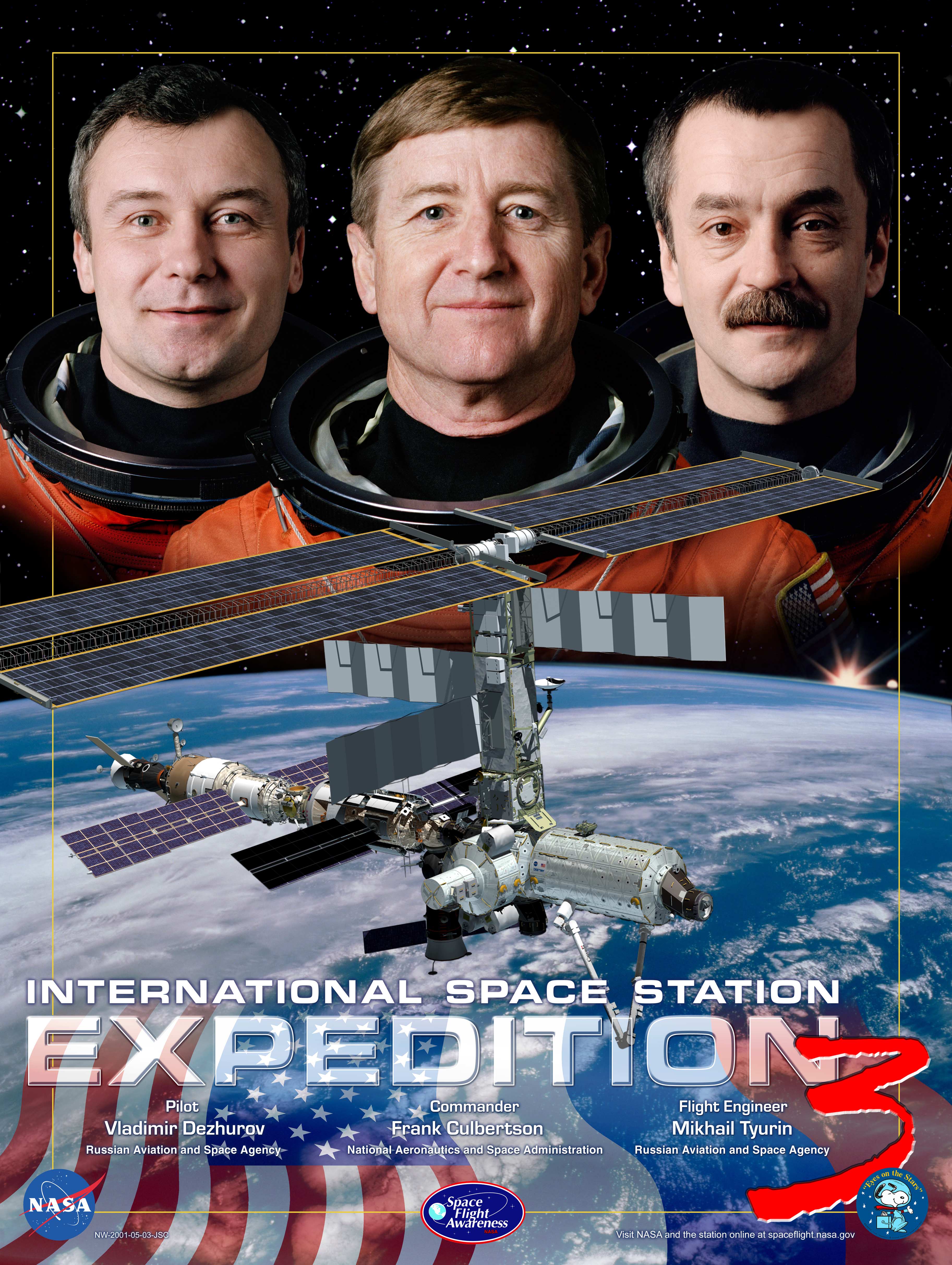 Expedition 3 crew poster