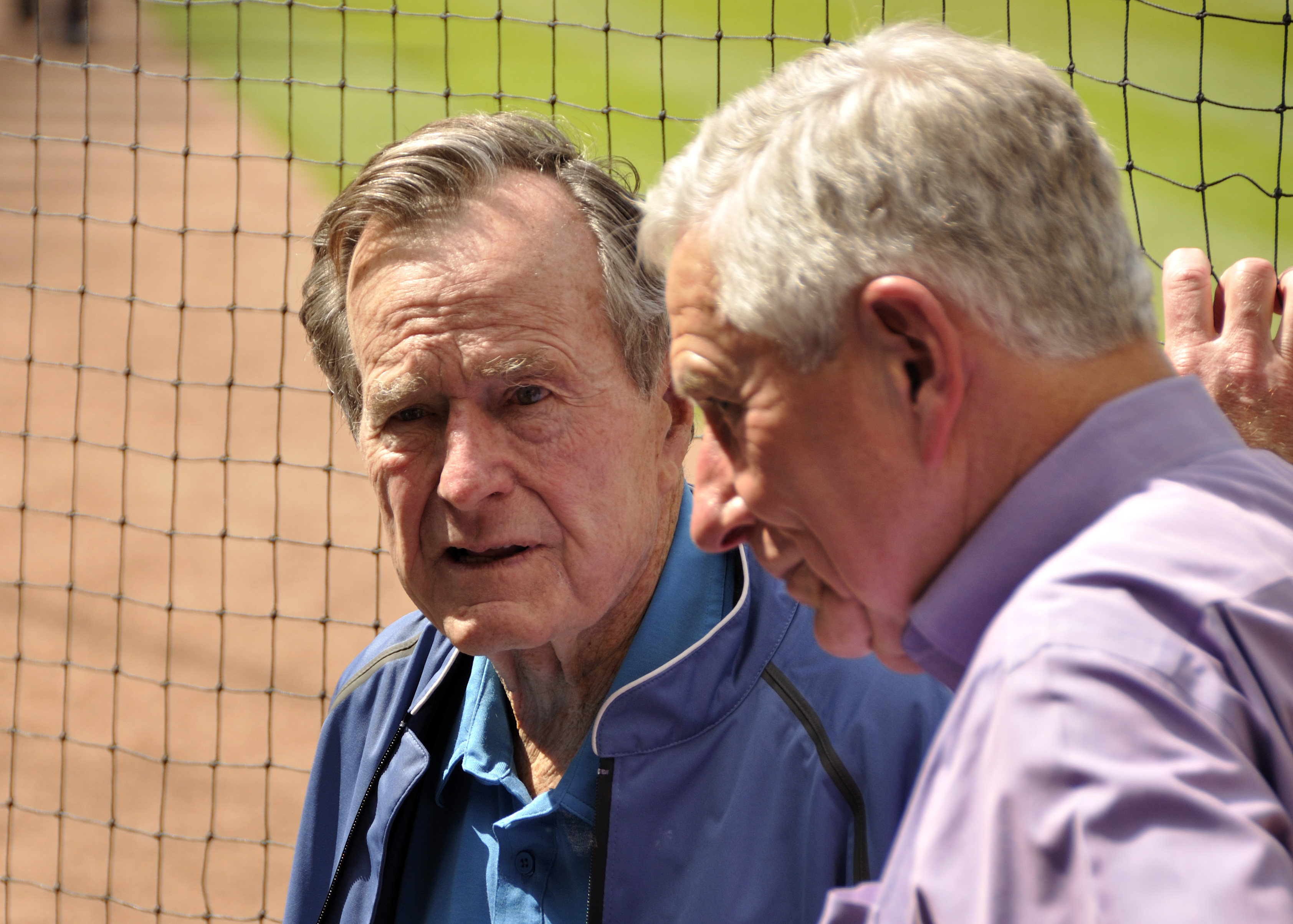 George H. W. Bush and Drayton McLane, Jr.