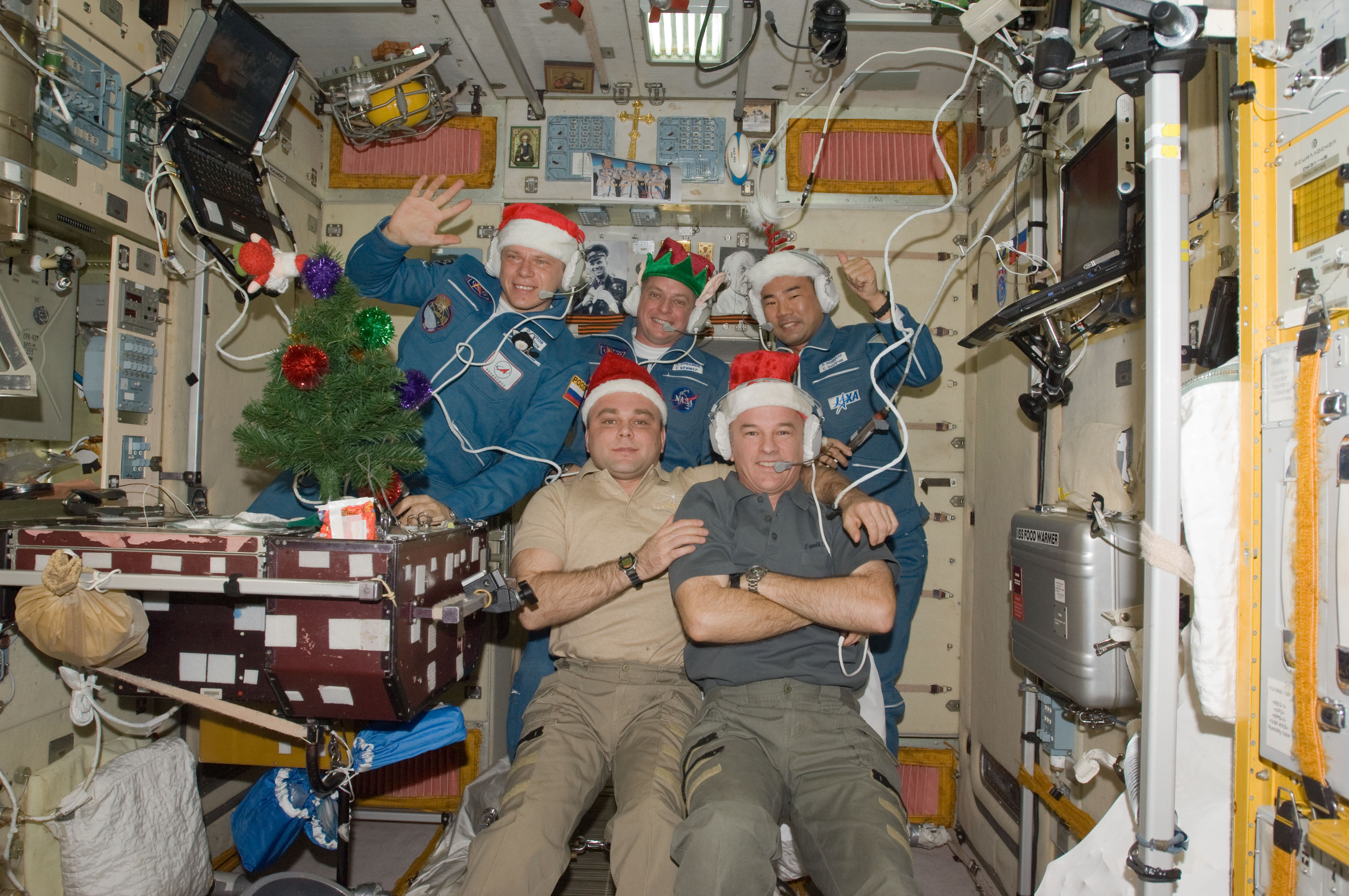 ISS christmas 2009
