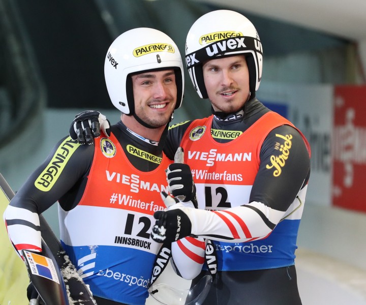 2018-11-24 Doubles World Cup at 2018-19 Luge World Cup in Igls by Sandro Halank–583