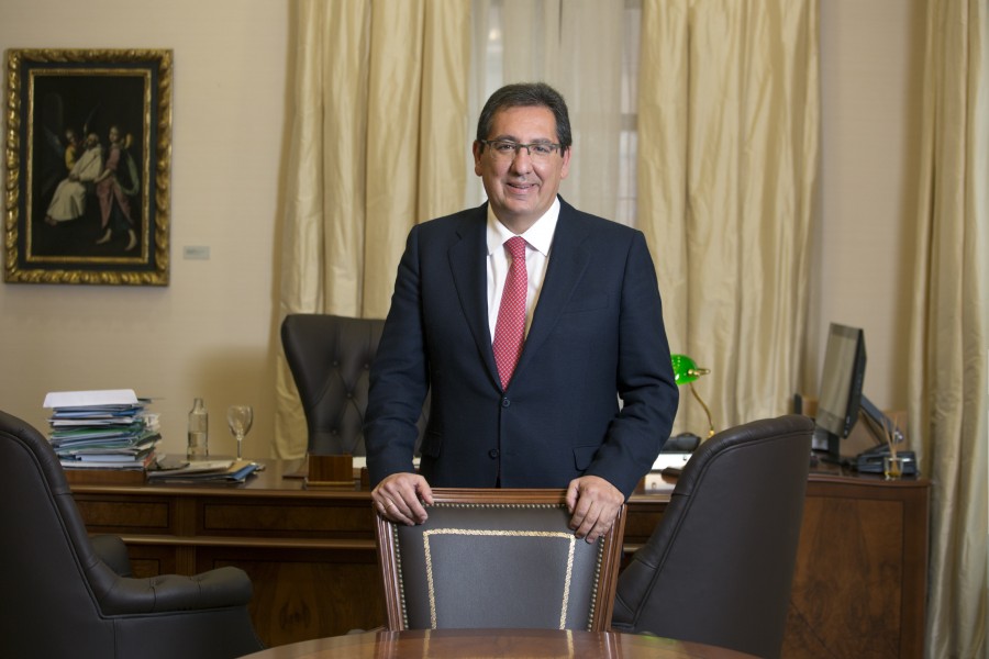Antonio Pulido, presidente de la Fundación Cajasol