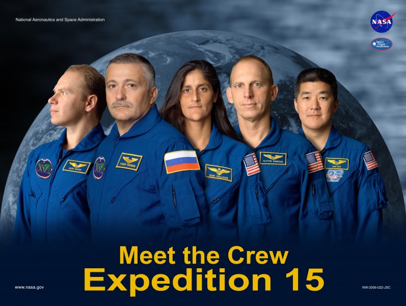 Expedition 15 crew poster