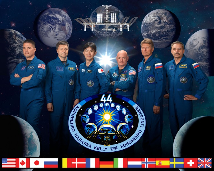 Expedition 44 crew portrait