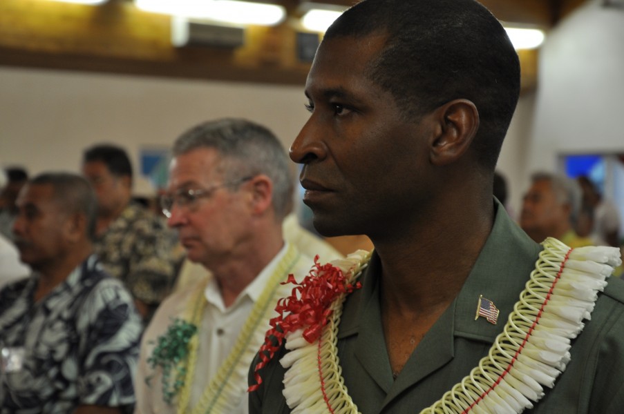 FEMA - 42488 - FEMA Leaders Observe Veterans Day in American Samoa