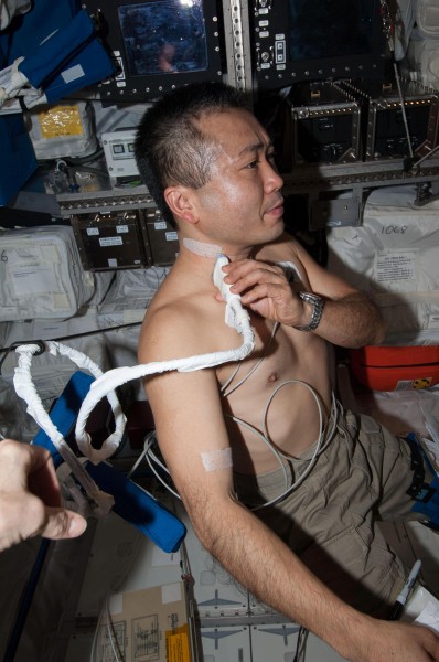 ISS-38 Koichi Wakata Cardio Ox 3