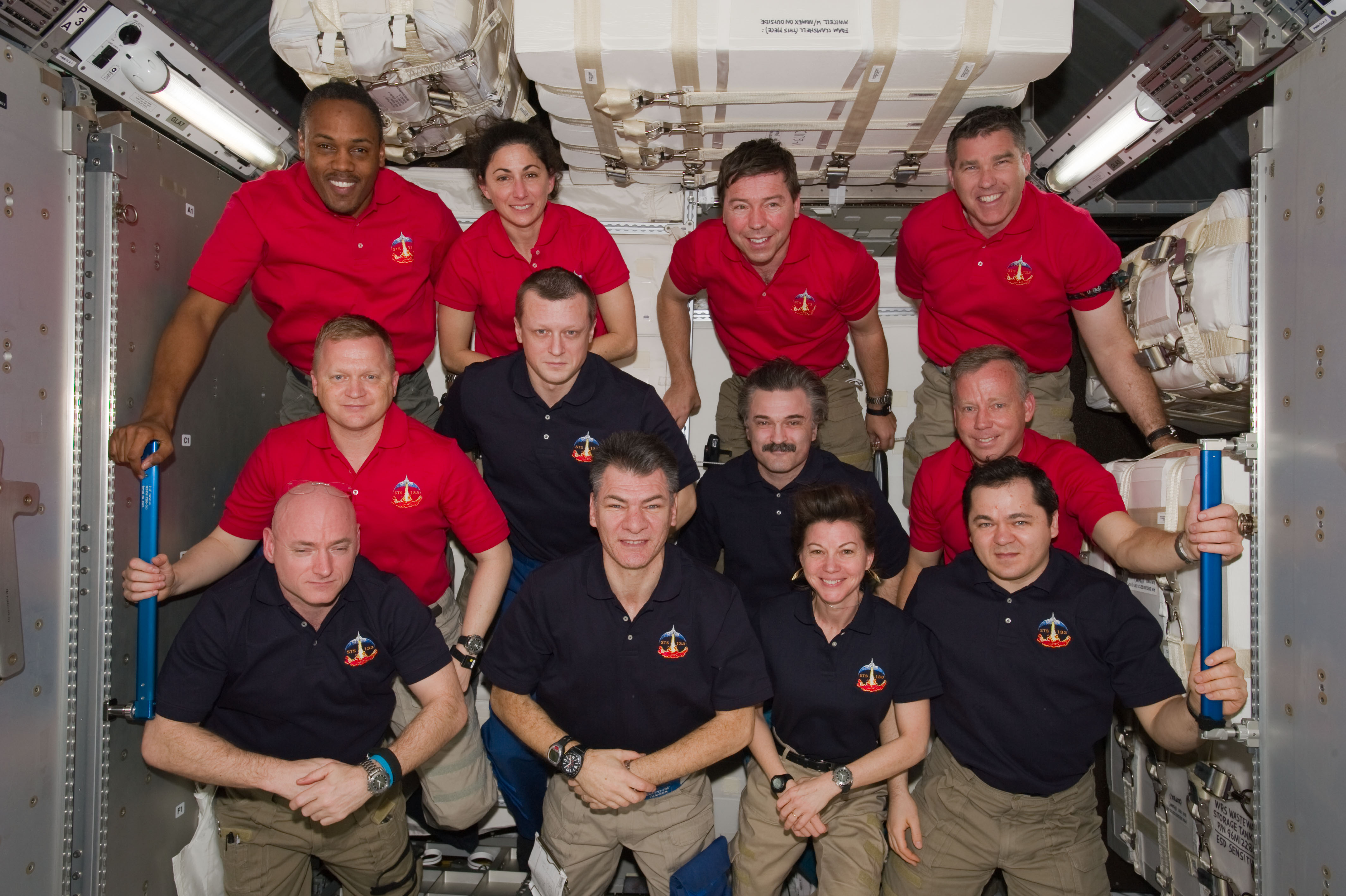 STS-133 ISS-26 Group Portrait