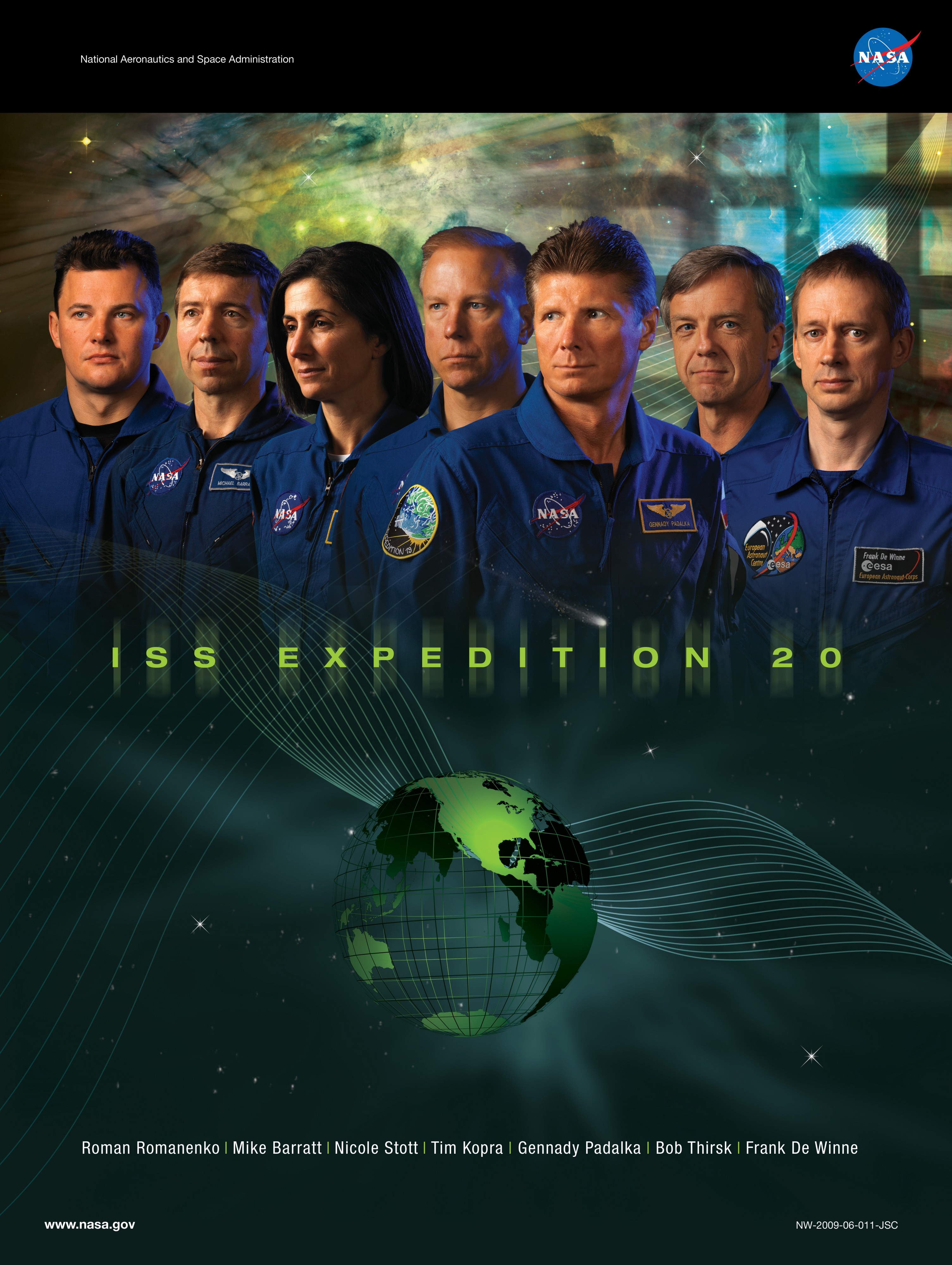 Expedition 20 crew poster