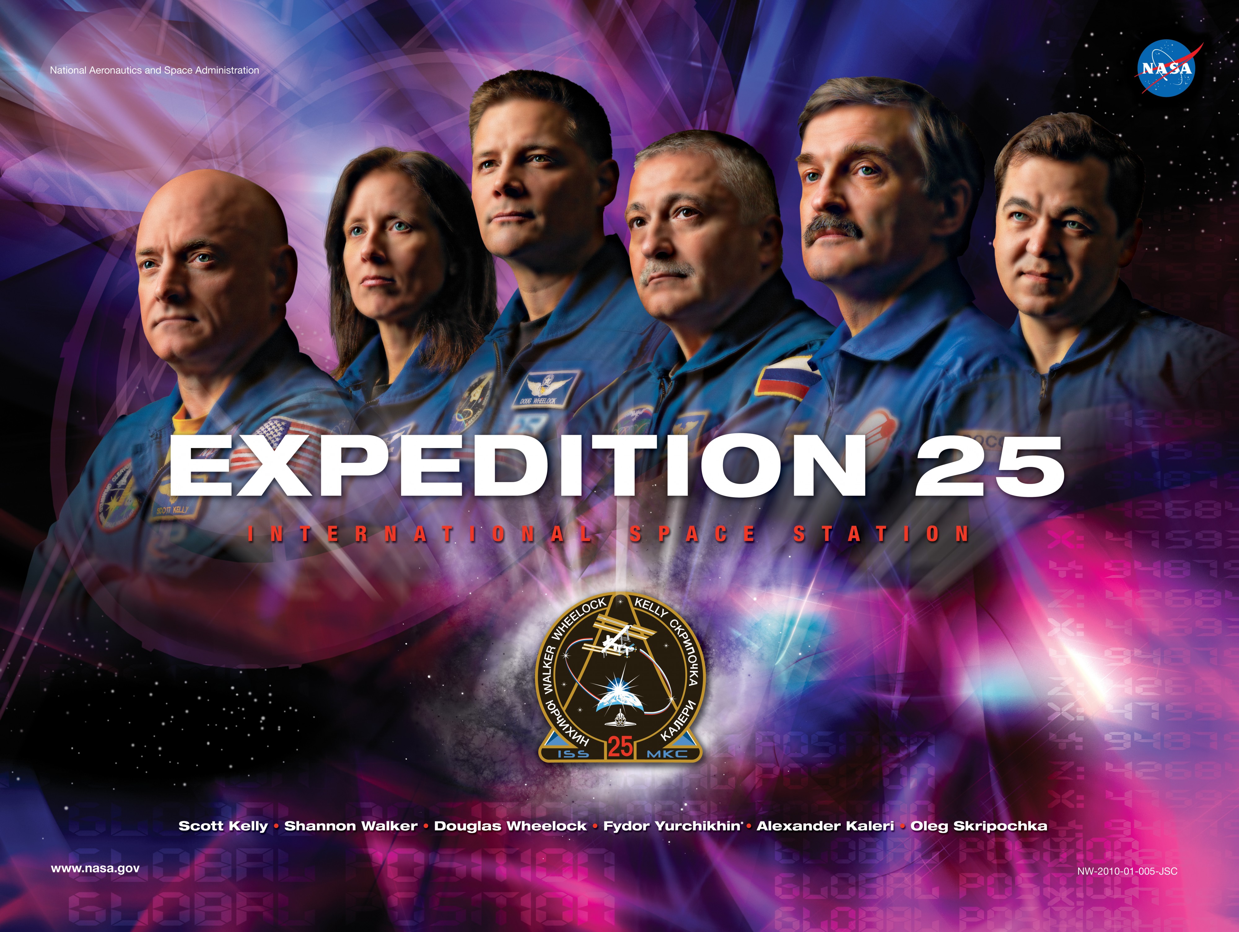 Expedition 25 Mission Poster