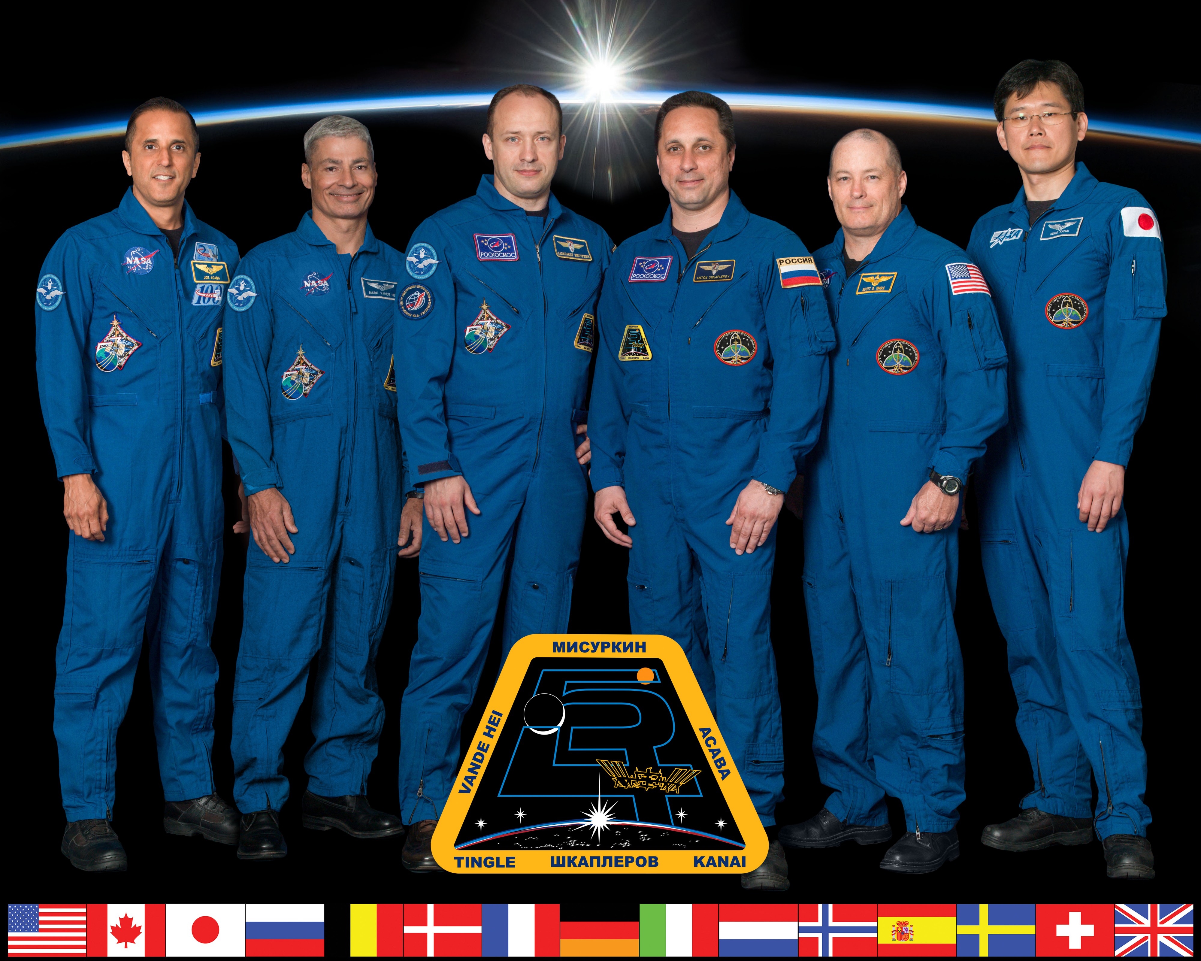Expedition 54 crew portrait