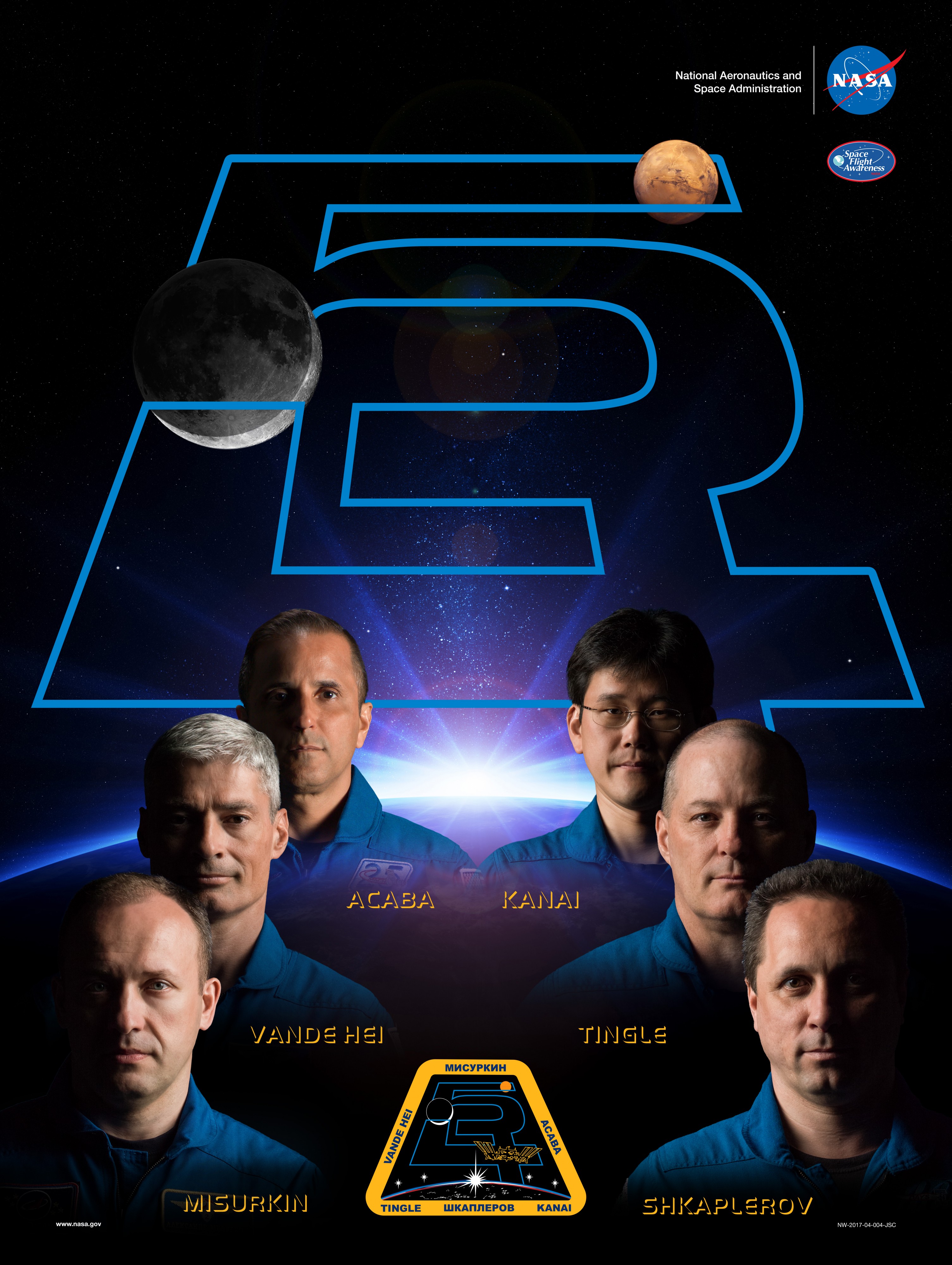 Expedition 54 crew poster
